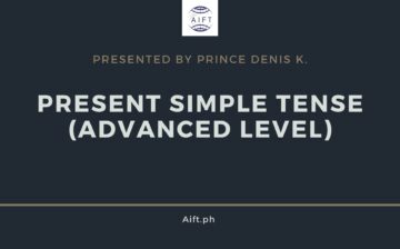 Simple Present Tense