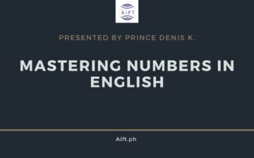 Mastering Numbers in English